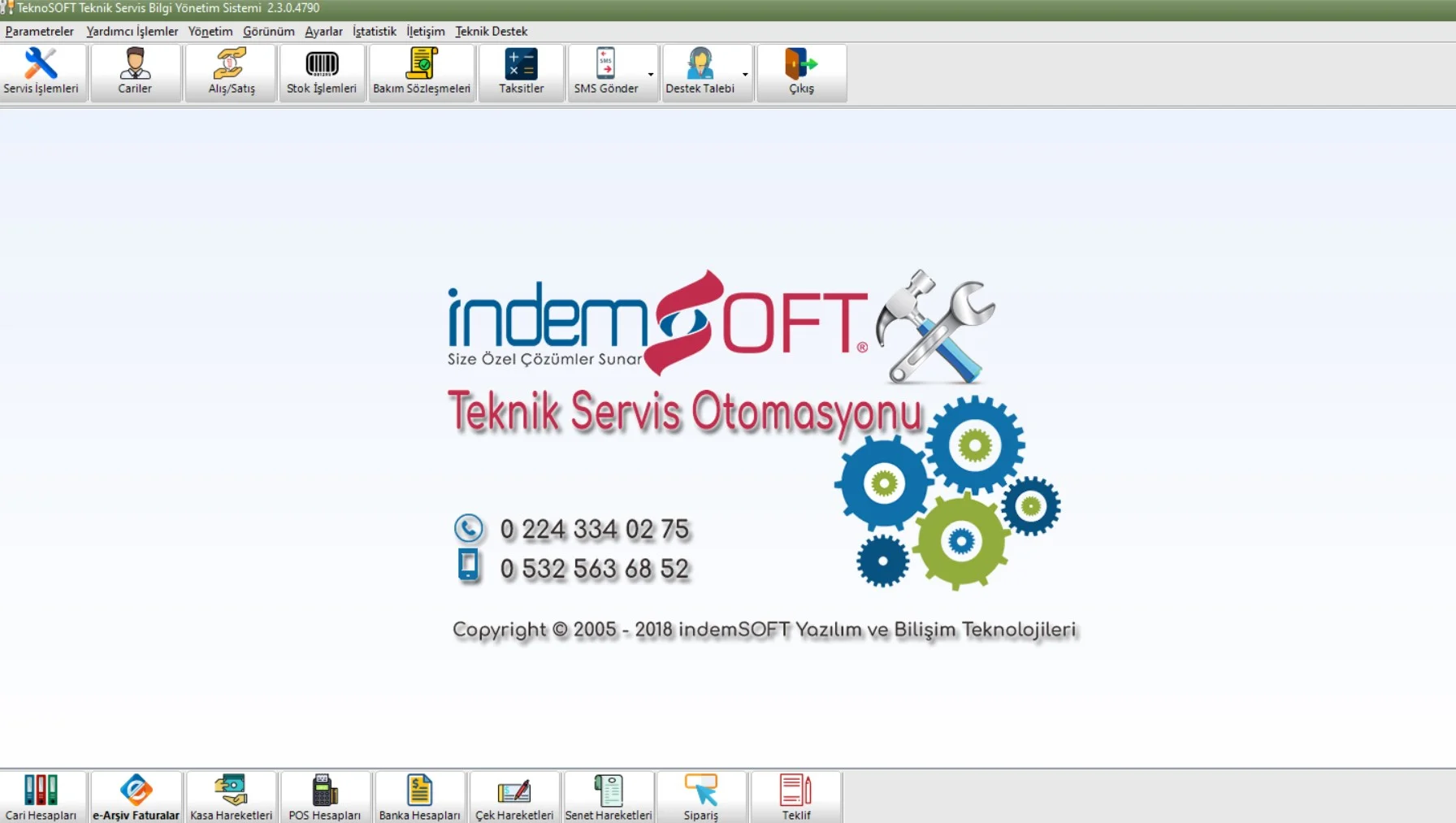 TeknoSoft Teknik Servis Otomasyonu