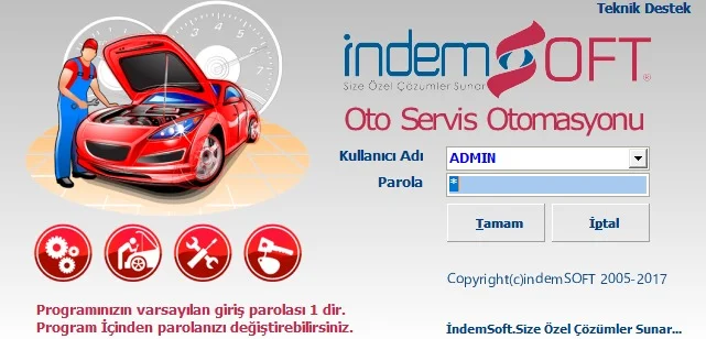 Oto Servis Programı