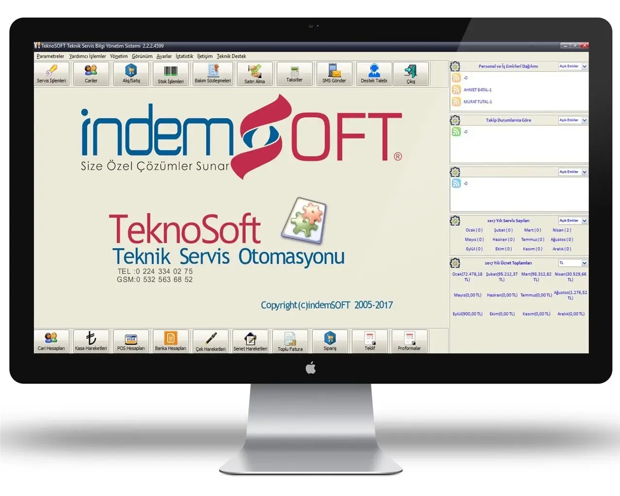 TeknoSoft Teknik Servis Programı